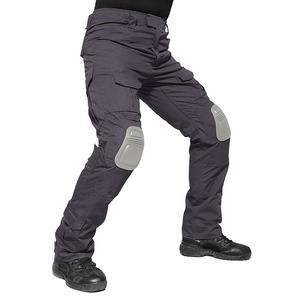 Wholesale Multi-Pockets Mens Cargo Pants with Knee Pad/Protective Gear OEM Quality Customized Mens Pants & <b>Trousers</b> - Product Image 5