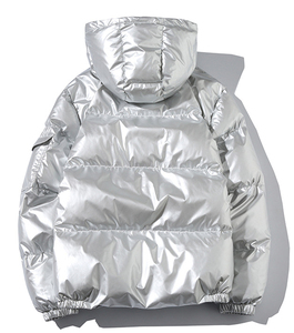 Chaqueta bomber de vuelo personalizada con correas y bolsillo en el brazo izquierdo, abrigos de vuelo personalizados, chaqueta acolchada negra para hombre - Product Image 6
