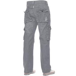 Stylish <b>Jeans</b> Cargo Pants for Men Custom Made Multi Pockets <b>Jeans</b> Cotton Cargo Trousers Heavy Duty Trousers for Men Wholesale - Product Image 3