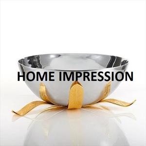 ชามอลูมิเนียมขัดเงาขนาดเล็กแบบใช้แล้วทิ้งของตกแต่งบ้านสไตล์มินิแบบเรียบง่าย - Product Image 1