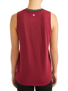 Camiseta acanalada lisa con diseño personalizado para mujer, chaleco elástico, Top ajustado para Fitness, Yoga, gimnasio, camisetas sin mangas deportivas - Product Image 5