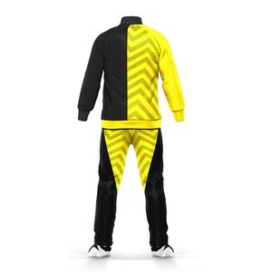 Survêtements d'hiver personnalisés pour hommes, imprimés en sérigraphie, réversibles, respirants, 100 % polaire polyester, longueur intégrale - Product Image 2