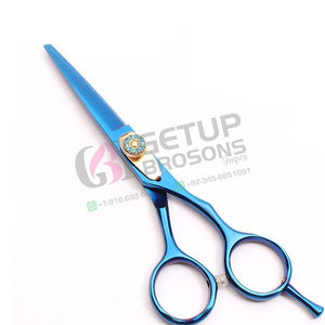 Tijeras de corte de pelo fino y de movimiento suave, duraderas, para barberos, el mejor precio - Product Image 1