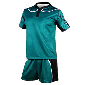 Ensemble de shorts de rugby pour hommes grande taille respirants de haute qualité, personnalisables avec nom d'équipe et couleur, service OEM, séchage rapide - Product Image 3