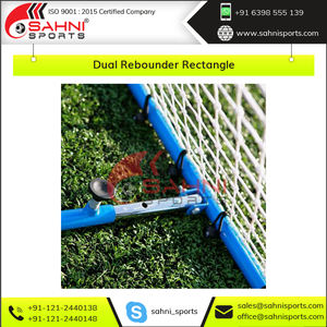 Rendimiento óptimo Rectángulo plegable Doble reboteador Mejor precio Directo de fábrica Equipo de entrenamiento de fútbol - Product Image 3