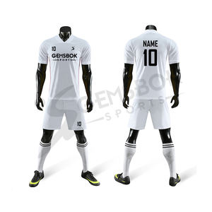Conjunto de camisetas de fútbol personalizadas para hombre, de secado rápido uniforme de fútbol, diseño de logotipo personalizado, barato - Product Image 1