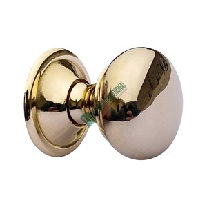 Petit bouton d'armoire en laiton boutons d'armoire en métal massif faits à la main matériel de cuisine en laiton poli exportateur en vrac - Product Image 1