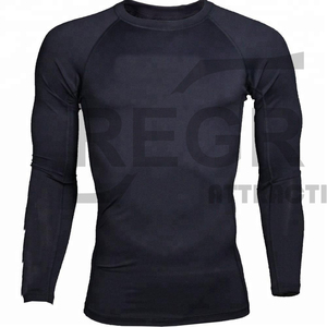 <b>Mens</b> Custom Rash Vest Long Sleeve Compression Shirt Quick Dry Sublimation Rash Guard <b>Men</b> Quantity Top Customize - Product Image 1