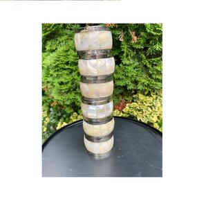 Rond de serviette en nacre en gros en vrac Rond décoratif en nacre Rond de serviette Table à dîner décorer article - Product Image 1