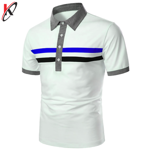 Camiseta blanca de manga corta para hombre, Polo informal de verano con cuello redondo, camiseta de la mejor calidad - Product Image 5