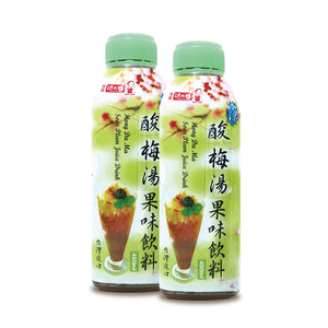 Boîte de boisson gazeuse à la prune aigre conservée dans de l'eau séchée de 450ml Madam Hong Taiwan (conserve) - Product Image 2