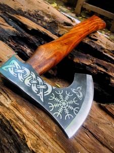 Regalo de Navidad al aire libre pequeño funcional Camping martillo multiherramienta hacha mejor hacha supervivencia táctica campamento hacha - Product Image 5