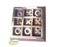 Extreme Qualität schöne und dekorative handgemachte Holz Tic Tac Toe Spielbox
