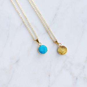 925 Sterling Silver Tiny 10mm Amethyst Gemstone Pendant <b>Necklace</b> Ethnic Family <b>Birthstone</b> Jewelry for Engagement Party Gift - Product Image 5