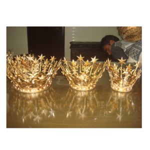 มงกุฎดาวสีทองสำหรับใช้ตกแต่ง - Product Image 5