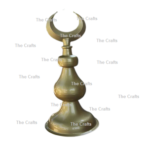 Minarets de mosquée de qualité exclusive en laiton couleur or Meenar taille et forme personnalisées Meenar islamique en vrac - Product Image 4