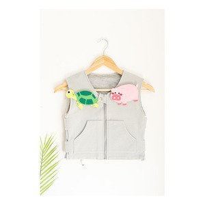 Débardeur en velours pour toutes les générations, survêtement décontracté, noir blanc et gris, nouvelle collection - Product Image 4