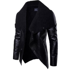 Manteau en cuir véritable confortable pour hommes, veste de Style décontracté, fait de très bonne qualité - Product Image 2