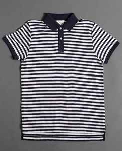 เสื้อยืดโปโลเด็กผู้ชาย ยี่ห้อโมโม่ สำหรับส่งออก คุณภาพส่งออก ขายดี ผลิตจากใยไผ่ 100% แขนสั้น ผูกโบว์ ไม่หดตัว - Product Image 1