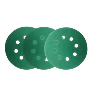 Transrich-papel de lija con 8 agujeros, 5 pulgadas, película verde, gancho de disco de lijado y bucle, 40-2000 de grano - Product Image 3