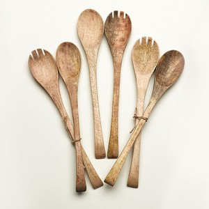 เซิร์ฟเวอร์สลัดไม้อะคาเซียธรรมชาติขนาด10นิ้ว - Product Image 2