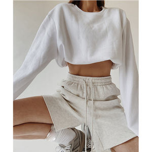 Nuevo Conjunto de Dos Piezas de Ropa de Mujer, Diseño 2021, Moda de Invierno, Color Sólido, Transpirable, Tejido de Punto, Talla Grande - Product Image 3