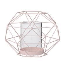 Classy Glass <b>Tealight</b> Votive Candle <b>Holder</b> with Metal Frame Diwali Decorations Items for Home and Diwali - Product Image 6