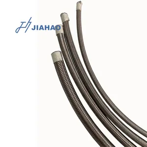 JH SS braided PTFE hose fuel line rubber oil hose high pressure rubber hose for sale