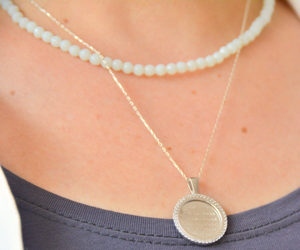 Argent Ayatul kursi Collier Zircon Ayatal Qursi Bijoux Coran Gravé Art Arabe Doa Écrit Cadeau Coran Mots Al Baqarah - Product Image 3