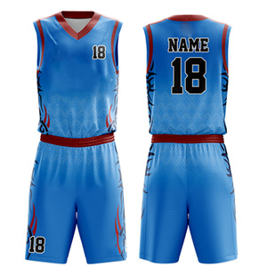 Sublimation Réversible de Basket-Ball Jersey, Conceptions Uniques Réversible de Basket-Ball Uniformes - Product Image 1