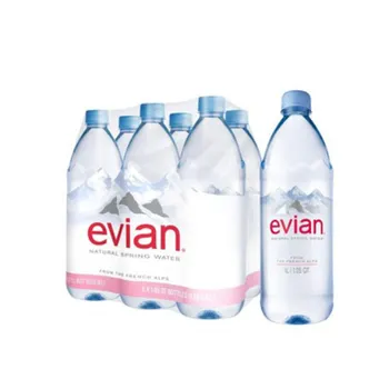 Evian Natural Mineral Water in 330ML, 500ML, 750ML