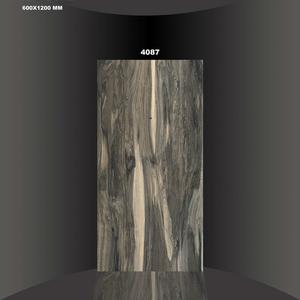 Vente en gros de carreaux de céramique porcelaine finition bois émaillé classique moderne 600x1200mm salle de bain utilisation extérieure isolation thermique 5mm - Product Image 4