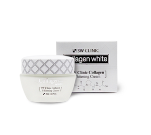 Crema Hidratante Antienvejecimiento y Blanqueadora con Colágeno y Niacinamida 3W CLINIC 60ml, Cuidado Facial K-beauty para Todo Tipo de Piel, Uso Diario - Product Image 1