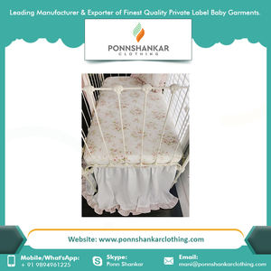 New Design 2021 Hot Selling Ecofriendly Natural Baby Crib Sheet Manufacturer - Product Image 2