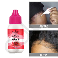 Colle à perruque OEM personnalisée imperméable, colle à perruque Watermelon, adhésif invisible à tenue extrême, résistant à la transpiration, séchage rapide