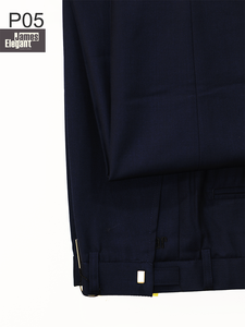 Pantalones rectos para hombre, diseño elegante, 2020 algodón, color negro, 100% - Product Image 4