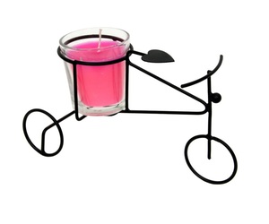 BRASS BLACK RICKSHAW <b>TEA</b> <b>LIGHT</b> <b>CANDLE</b> HOLDER By Brassworld India - Product Image 1