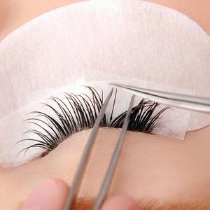 Pinzas de acero inoxidable Pinzas de pestañas de punta de fibra de alta densidad Pinzas de volumen para extensión de pestañas - Product Image 5