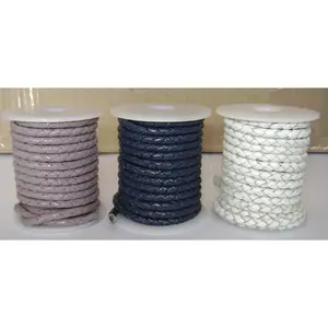 Cordon Bolo en cuir de couleur fantaisie de haute qualité pour bijoux artisanaux bricolage et autres accessoires-Prix de gros - Product Image 1