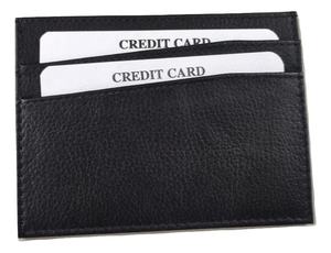 Porte-cartes en cuir véritable pratique pour le stockage des cartes de crédit - Product Image 4