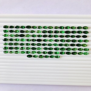 Savorite พลอยสีเขียวทรงรีแบบหลวมเกรด AAA ได้รับการรับรองจาก IGI - Product Image 1