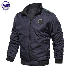 <b>Men's</b> Spring Autumn Softshell Jacket Streetwear Bomber Windbreaker Jackets Male Windproof <b>Coats</b> - Product Image 3