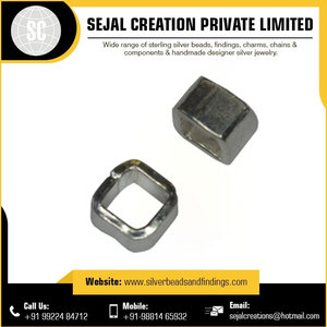 Sterling <b>Silver</b> Plain <b>Beads</b> for Sale - Sejal Creation - Product Image 3
