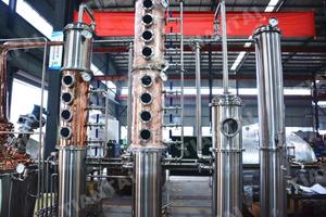 Tianai — distillateur de whisky rui, colonne en cuivre, debout, 100l - Product Image 4