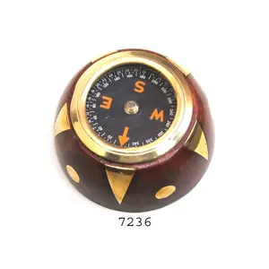 Hot Selling Handmade Decorative Nautical Brass Desk Compass Low Price Compass Manufacturer And Exporters