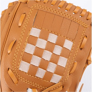 Gants en cuir PU, Logo personnalisé OEM, pour jeunes boules à lumière, entraînement et attraper de baseball, meilleure qualité, nouvelle collection - Product Image 5