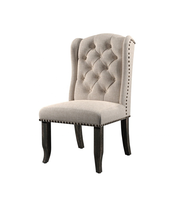 Couvre-ongles mobilier de salle à manger, en lin, design moderne, avec accoudoirs, couleur blanche, vente d'usine,