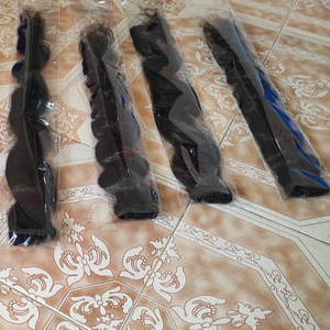 ต่อผมอินเดียใต้ เกรด 12A คุณภาพดีที่สุด ผมแท้ หนังกำพร้าผมยังอยู่ครบ ไม่ผ่านการแปรรูป ไม่มีสารเคมี ไม่หลุดร่วง แบบลอนบอดี้เวฟ - Product Image 1