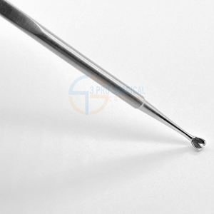 3 Pro Pousse-cuticules professionnels en acier inoxydable pour manucure et pédicure - Product Image 3