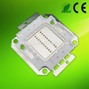 Luz LED UV, 20W, 380nm, 390nm, 400nm, 425nm, 430nm, 435nm, 440nm, 445nm